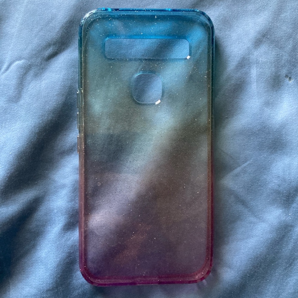 Ombre TCL 10 5g UW Phone Case. Incipio raised edge screen protection